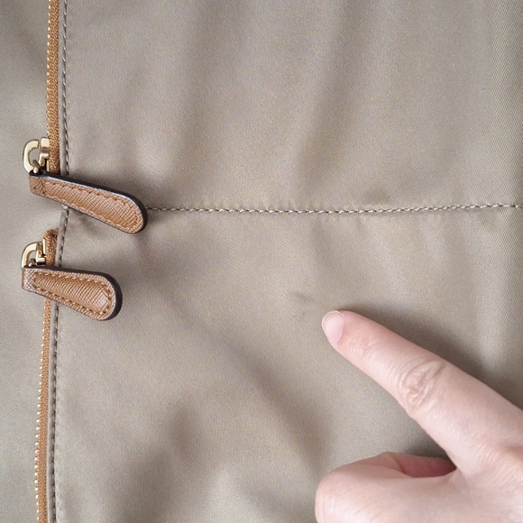 Michael Kors Kempton Tan Nylon Tote - Picture 3 of 12